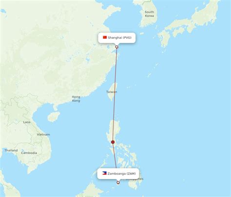 flights from shanghai to zamboanga.
